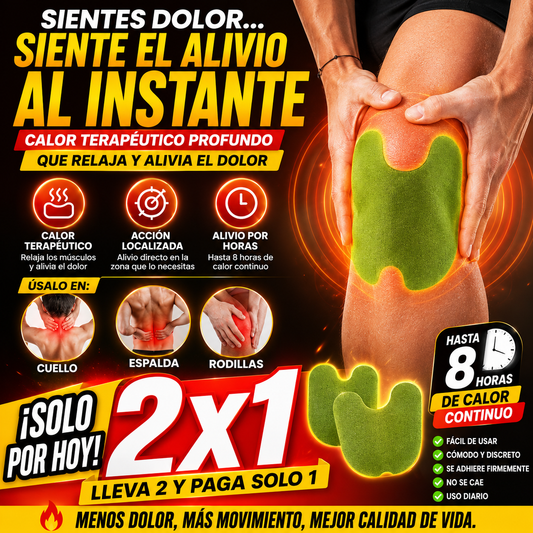 Pack 2X1 - Parches para Rodilla